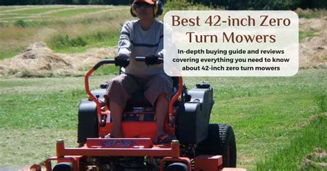 Best 42 Inch Zero Turn Mower To Buy In 2021 • Desired Lawn Mower
