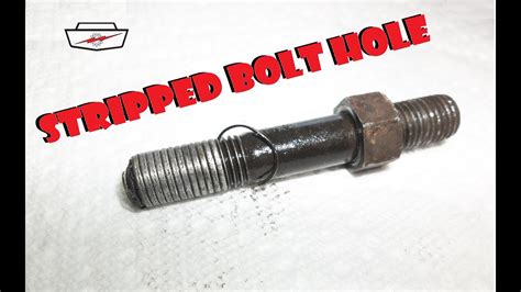 Quickly Fix A Stripped Aluminum Bolt Hole Copper Wire Trick