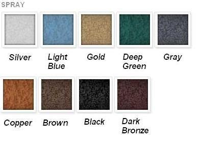 Rust Oleum Hammered Spray Paint Color Chart