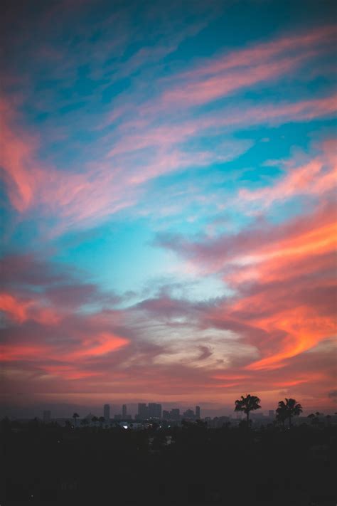 Landscape Photo Of Cumulus Clouds Sunset Clouds 3648x5472