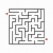 Square maze Game for kids 2416178 Vector Art at Vecteezy