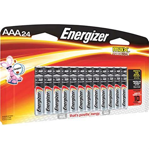 Energizer Aaa Batteries Triple A Max Alkaline Battery 24pack