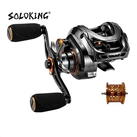 Soloking 2023 New GKA200 Pro Baitcasting Reel Fishing Reels 9KG Drag