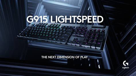 Logitech G915 Lightspeed Wireless Rgb Mechanical Gaming Keyboard With