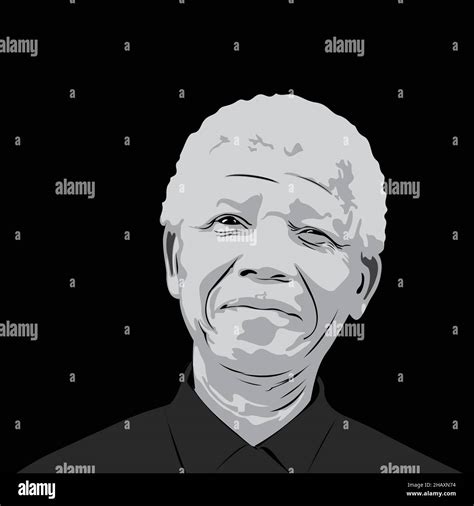 Nelson Mandela A été Un Révolutionnaire Sud Africain Anti Apartheid Un