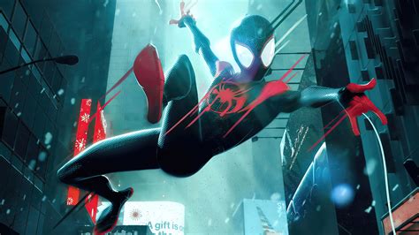 Movie Spider Man Into The Spider Verse 4k Ultra Hd Wallpaper By Hannan