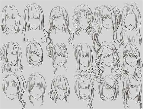 Hair Styles How To Draw Anime