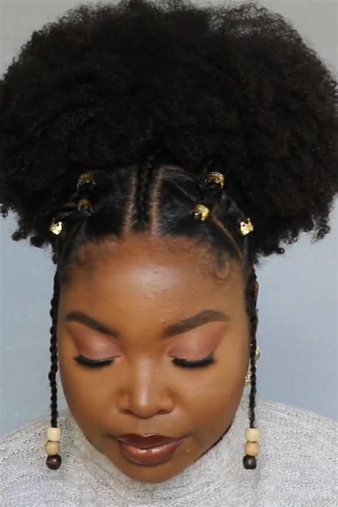 Top Natural Hairstyles To Wear For Any Occasion With Accessories ⋆ African American Hairstyle