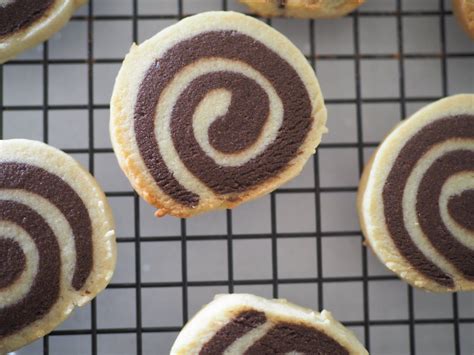 Chocolate And Vanilla Pinwheel Cookies Recipe Pinwheel Cookies Recipe