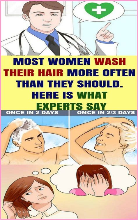 most women wash their hair more often than they should here is what experts say healthy