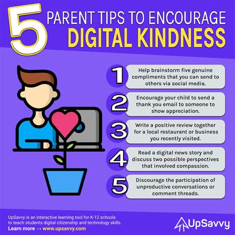 5 Parent Tips To Encourage Digital Kindness Upsavvy Blog