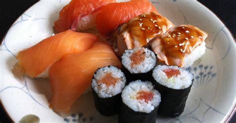 Salmon Sushi Recipe By Hiroko Liston Cookpad