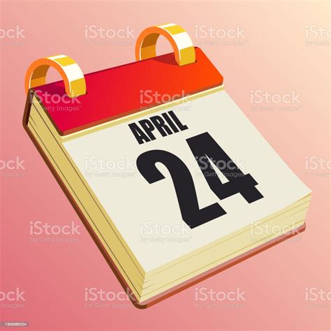 April 24 Stock Illustration Download Image Now April Business