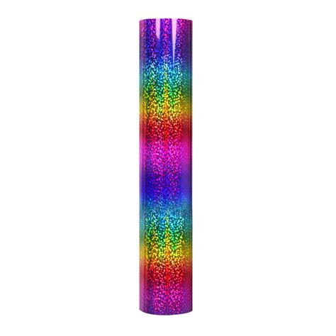 New Holographic Sparkle Rainbow Adhesive Vinyl Teckwrap Craft Uk