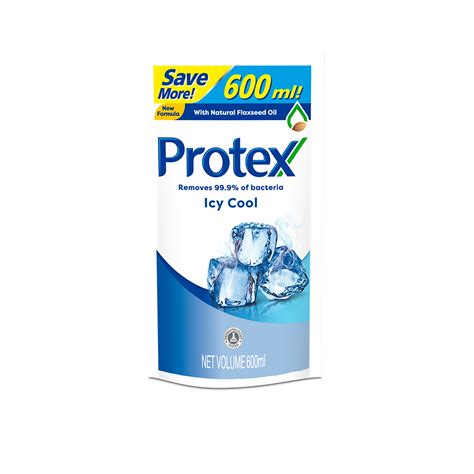 Lamboplace Protex Icy Cool Antibacterial Shower Gel 600ml Refill