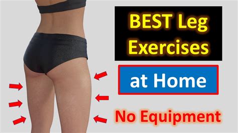 best leg exercises for women at home slim leg workout leg workout no equipment youtube