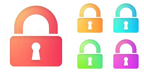 Lock Icon 186987 Free Icons Library