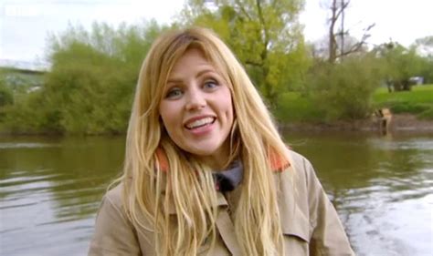 Countryfile Host Ellie Harrison Nearly Slips In Muddy Water Tv