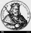 Lothair II, circa 835 - 8.8.869, King of Lotharingia 855 - 869 ...