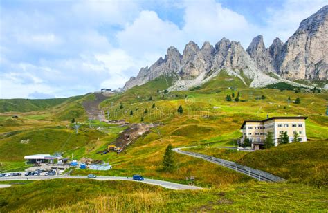 The Great Dolomite Road Stock Image Image Of Road Regions 67389543