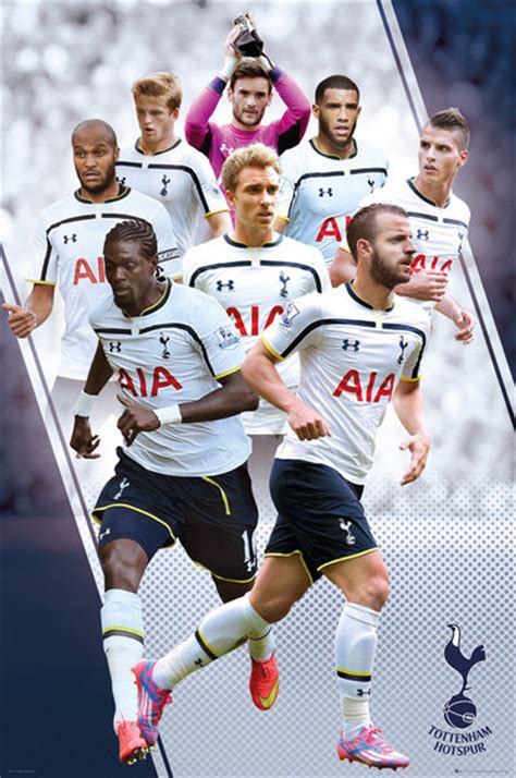 Tottenham hotspur, london, united kingdom. Tottenham Hotspur FC - Players 14/15 Poster | Sold at ...