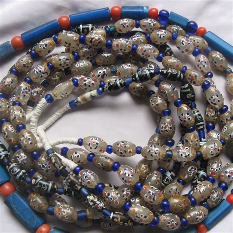 Antique African trade beads. | Trade beads, African trade 