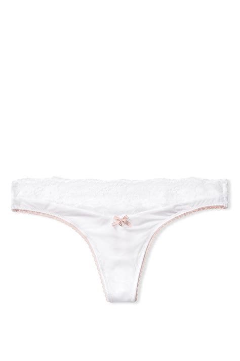 Buy Victorias Secret Secret Lace Thong Panty From The Victorias