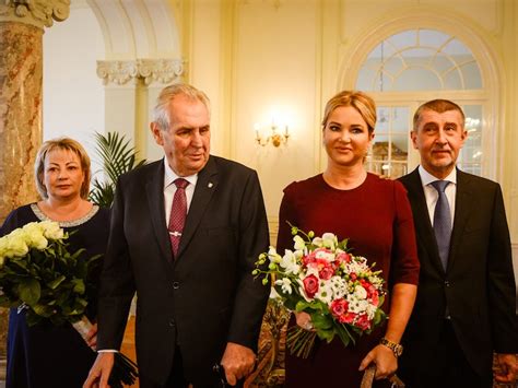 President Miloš Zeman Representing The Czech Republic Czech And Slovak Leaders