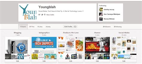 New Pinterest Profile Pages Are Live Now Youngblah