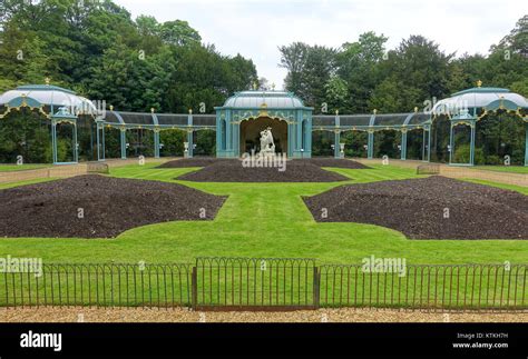 Aviary Waddesdon Manor Buckinghamshire England Dsc07497 Stock Photo