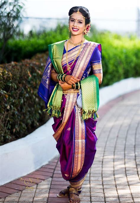 Timeless Nauvari Sarees For Stunning Maharashtrian Brides Nauvari Saree Indian Bride Outfits