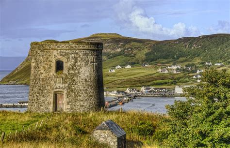 Round Tower Of Uig Isle Of Skye Scotland Isle Of Skye Round Tower