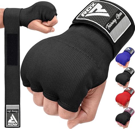 Rdx Gel Boxing Hand Wraps Inner Gloves Quick 75cm Long Wrist Straps