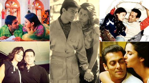 Salman Khan And His Long List Of Beautiful Girlfriends Let Us Publish
