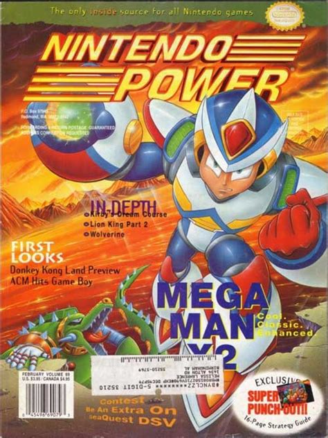 Buy Game Boy Nintendo Power Magazine Volume 69 Mega Man X2 Estarland