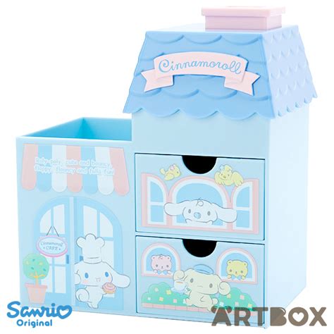 Buy Sanrio Cinnamoroll House Desktop Organiser With Drawers At Artbox