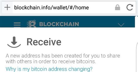 How To Get Your Blockchain Bitcoin Wallet Address