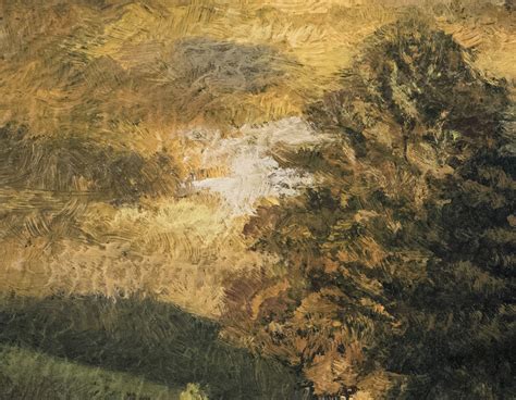 Twilight Road 3½x3½ Tonalist Landscape Painting — M Francis Mccarthy