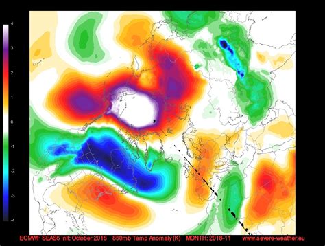 ECMWF Model Seasonal Forecast Severe Weather Europe