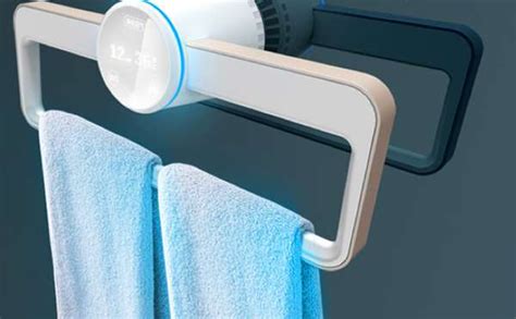 Dry And Clean A Concept Towel Dryer By Puredesign