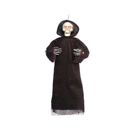 Home Accents Holiday 48 In Animated Hanging Grim Reaper With Lights