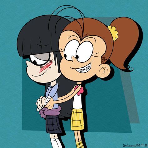 Luan X Maggie Loud House Characters Lesbian Art Cartoon