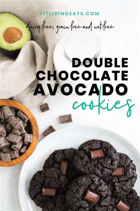 Double Chocolate Avocado Cookie Recipe Fitliving Eats By Carly Paige