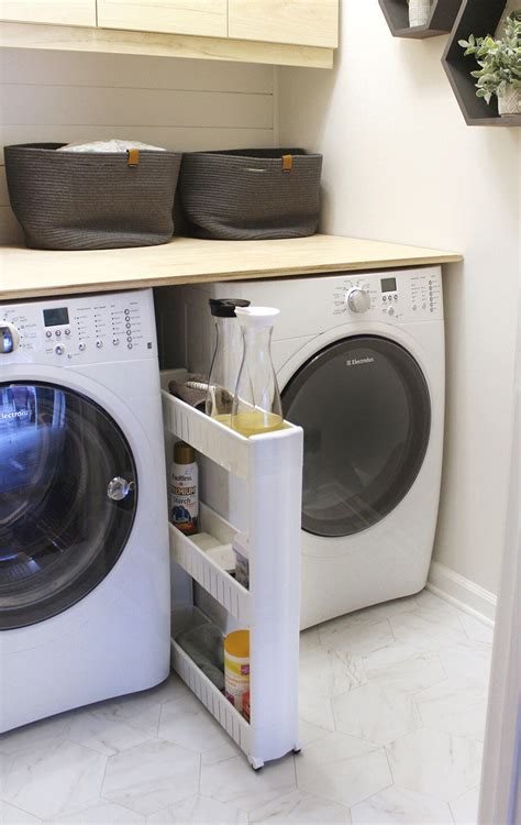 12 Ideas For A Small Organized Laundry Room — Tag And Tibby Design