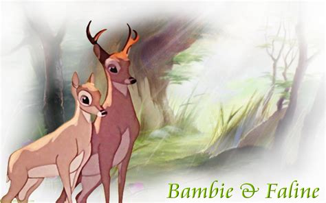 Bambi And Faline Rionafury Wallpaper 32910604 Fanpop
