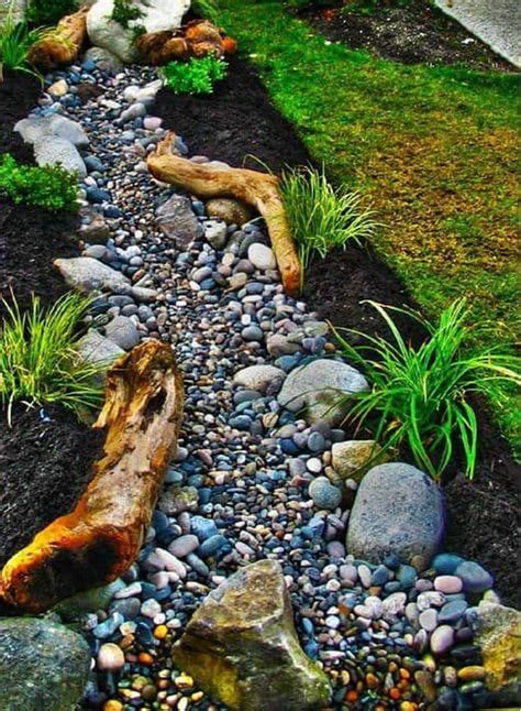 Inspiring Dry Creek Bed Garden Ideas The Garden Rain Garden Design