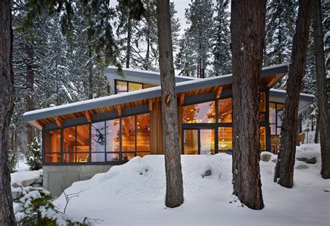 Modern Shed Roof Cabin Plans