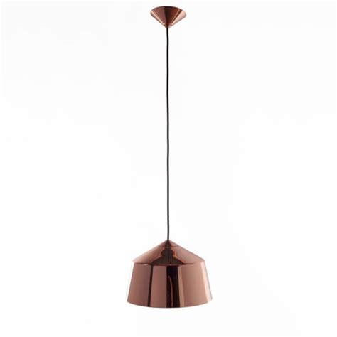 Rose Gold Dome Pendant Light Modern Furniture Brickell Collection