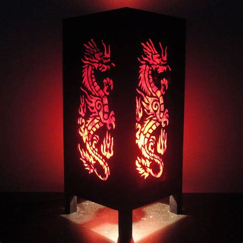Celebrating the 30th anime anniversary of the series that brought us goku! Asian Oriental Red Japanse Dragon Bedside Floor or Table Lamp Shades Decor. $16.97, via Etsy. # ...