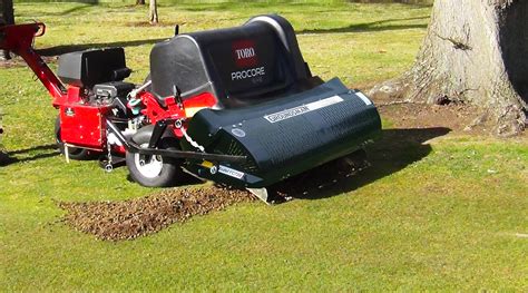 Flexblade Core Collector System From Groundsman Industries Turf Matters